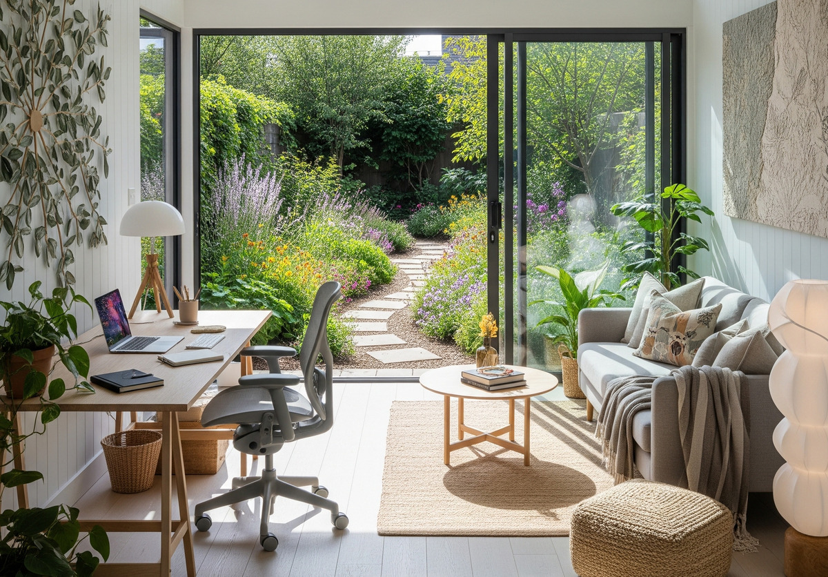 intérieur de studio de jardin